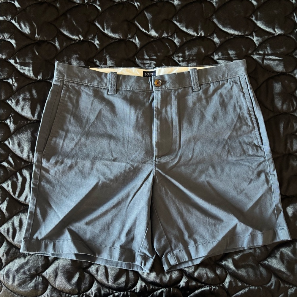 J. Crew Classic Navy Flat Front Shorts